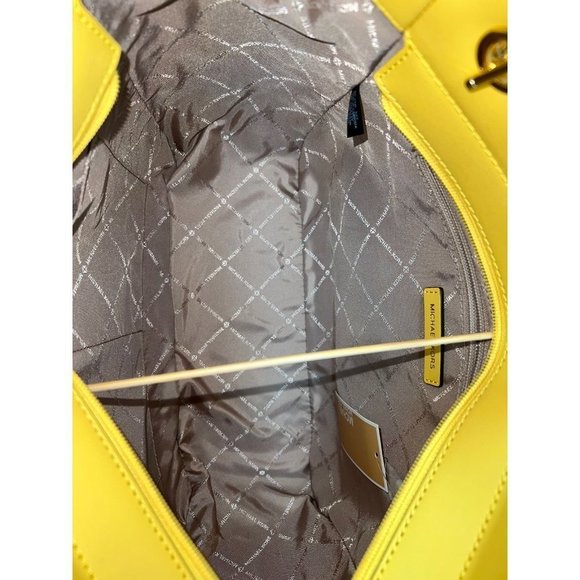 Michael Kors JST large xchain colorblock shoulder bag tote - Daffodil Multi - Picture 9 of 12